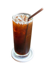 Iced black coffee