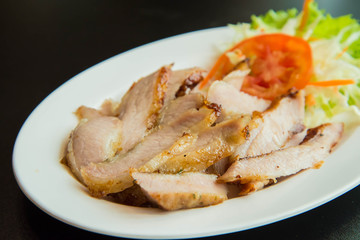 Roasted pork