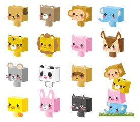 動物　イラスト　アイコン