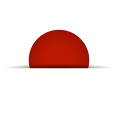 Japan flag concept vector