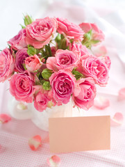 Pink roses