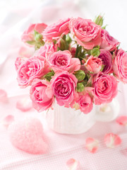 Pink roses