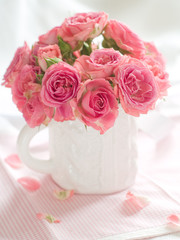 Pink roses