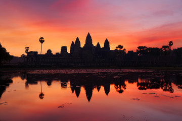 Angkor Wat, Siem Reap, Cambodge - obrazy, fototapety, plakaty
