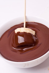 fondue with banana