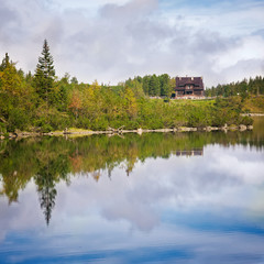 Fototapeta premium Wooden house