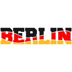 Berlin Germany Flag Logo