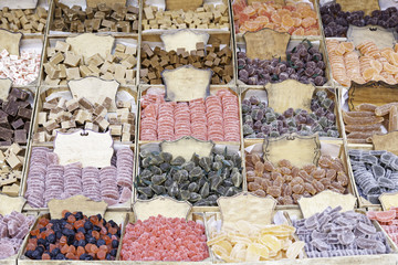 Store jellies and sweets