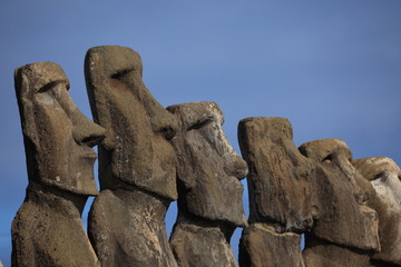 Osterinsel Moai Statue