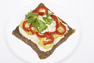 Raw vegan food