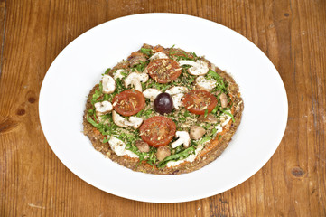 Raw vegan food