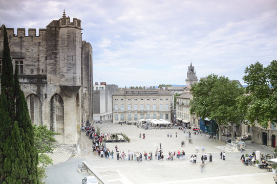 Cathedral Notre-Dame des Doms in Avignon, France