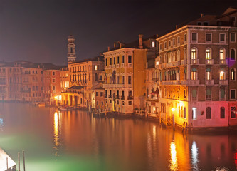 Obraz premium Grand Canal by night