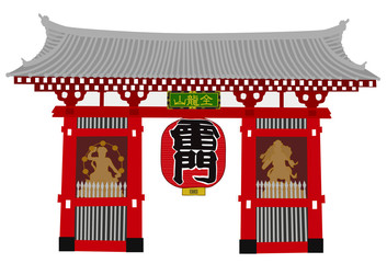 Obraz premium 雷門