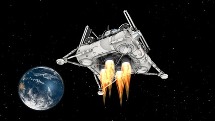 着陸船 © tsuneomp