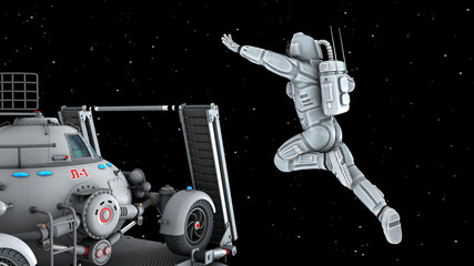宇宙飛行士 © tsuneomp