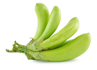 eggplant isolated on white