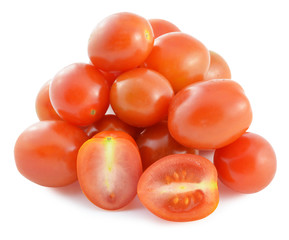 tomato isolated on white