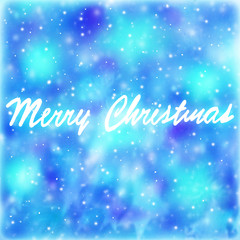 Merry Christmas greeting card