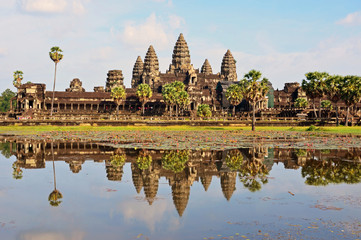 Fototapeta na wymiar Angkor Wat in Siem Reap Province,Cambodia