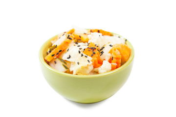 pickled cabbage with carrots