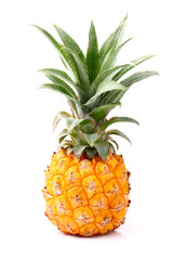 Pineapple in closeup