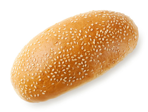 Tasty Fresh Bun With Sesame Seeds