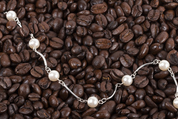 coffee on the white background