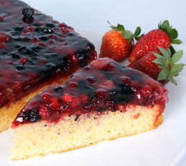 Pie strawberry