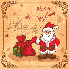 new year retro background