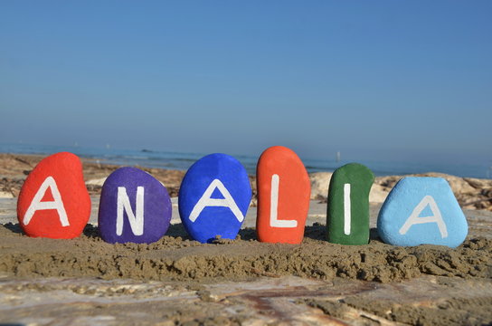 Analia female name meaning merciful