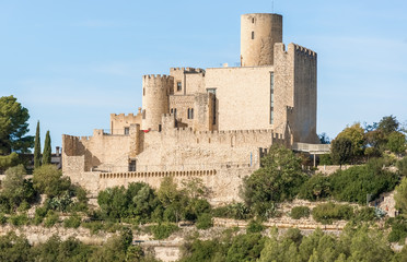 Fototapeta na wymiar Castle of Castellet near Barcelona, Spain