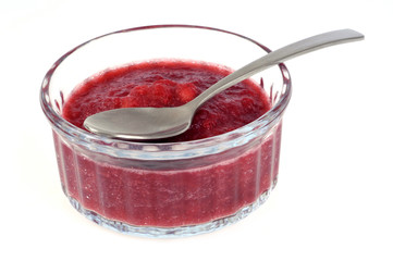 Compote de fruits rouges