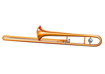 Fototapeta na wymiar trombone