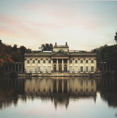 Palace on water