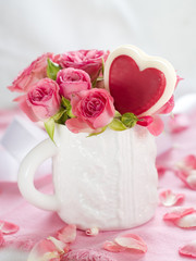 Pink roses