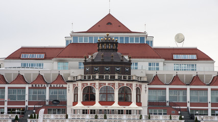 Naklejka premium Sopot attractions in Pomerania