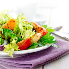 Teller Salat