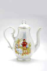 Porcelain tea-kettle