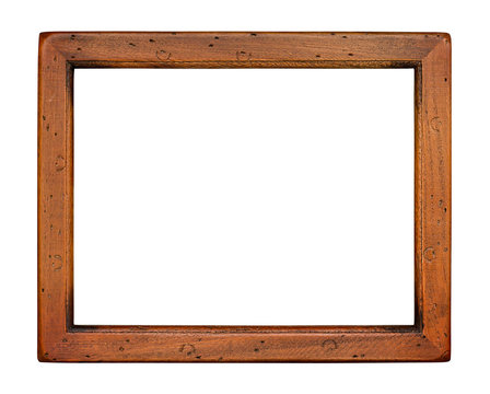 Flat plain wooden Picture Frame