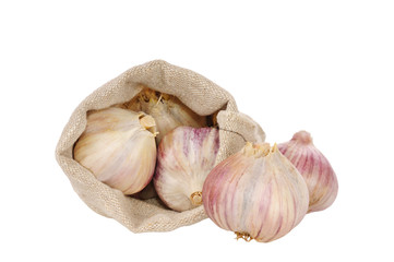 Garlic in bag