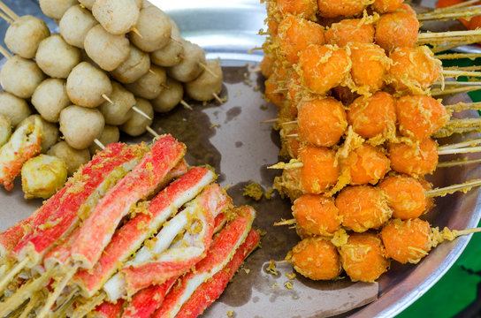 Malaysian food when take a hi-tea. Unsharppen and blurry images