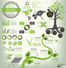 Green Nature Infographics - 59395719