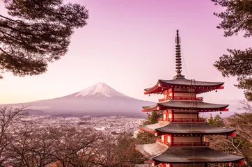 Papier Peint photo autocollant Mont Fuji Mount Fuji