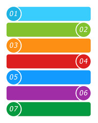 Fototapeta premium Diseño de colores para web, presentaciones, marketing