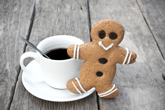 Gingerbread Men And Coffee