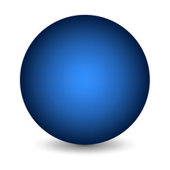 Blue globe