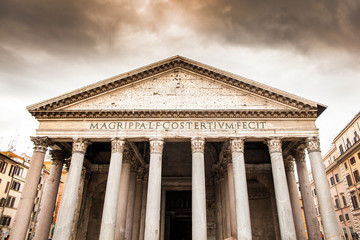 Naklejka premium Pantheon, Rome, Italy