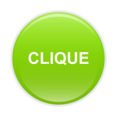 bouton internet clic icon green sign