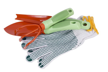 Isolated  gardening tools